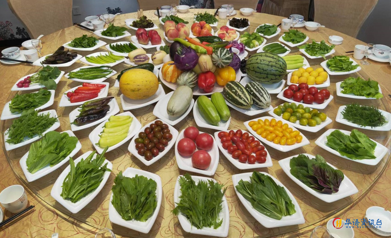 大司马蔬菜宴（资料图）。 青县县委宣传部供图
