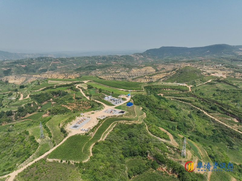 潘河区块煤层气立体开发井场。受访者供图