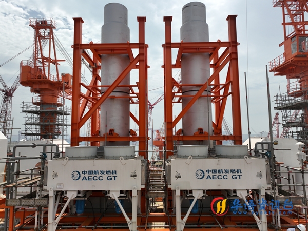 ”太行7“燃气轮机全貌。受访者供图