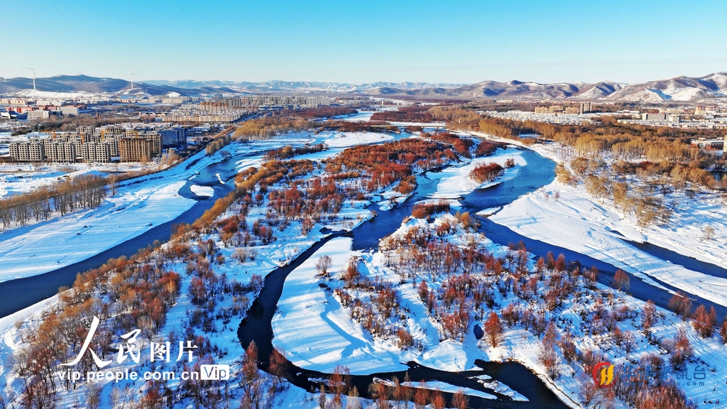 内蒙古扎兰屯：冰河红柳美如画