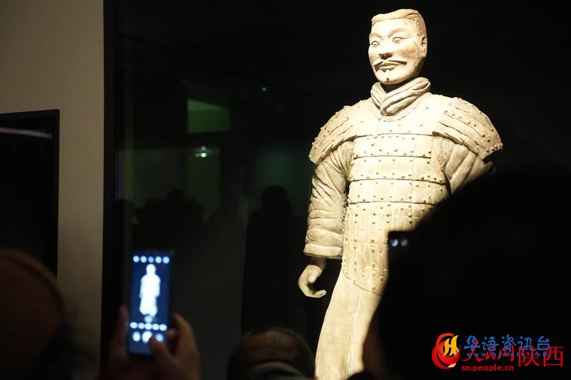 陕西历史博物馆秦汉馆基本陈列对外开展。人民网记者 李志强摄