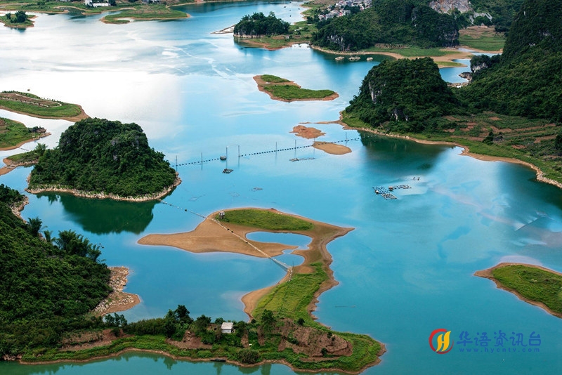 东兰坡豪湖风光。东兰县融媒体中心供图