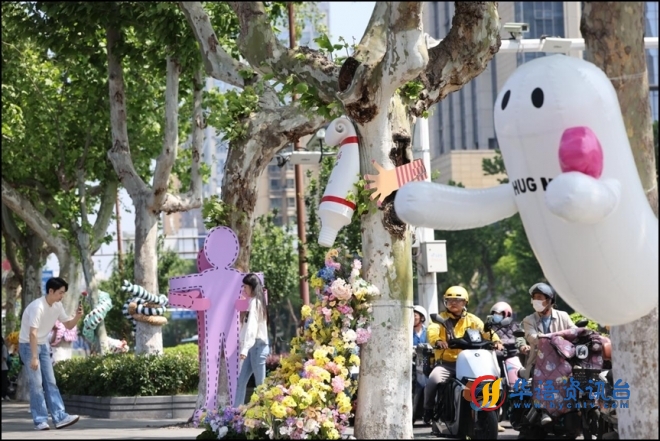 南京时髦梧桐大道五一火出圈 “我们的梧桐”艺术展扮靓城市潮流地标