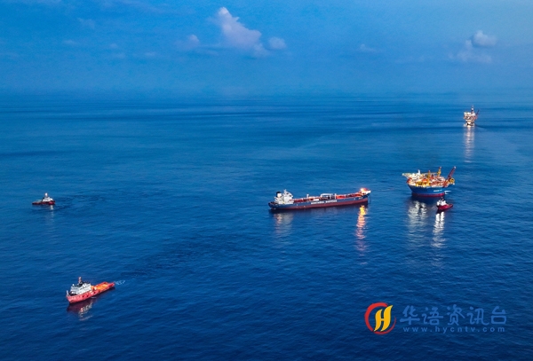 流花11-1/4-1油田二次开发项目投产。李浩玮摄