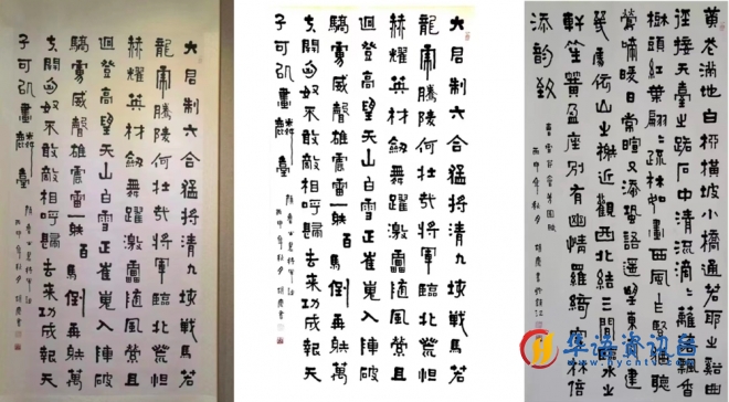 胡庆先生书法作品赏析 水德